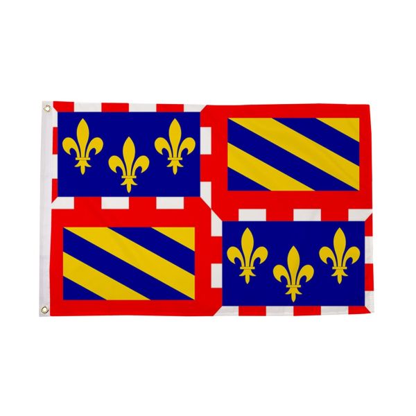 Burgundy Cross Flag