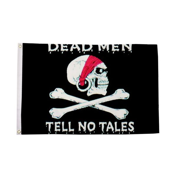 Dead Men Tell No Tells Flag