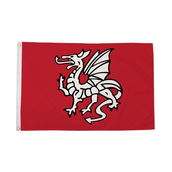 English Pendragon Anglo Saxon A Flag