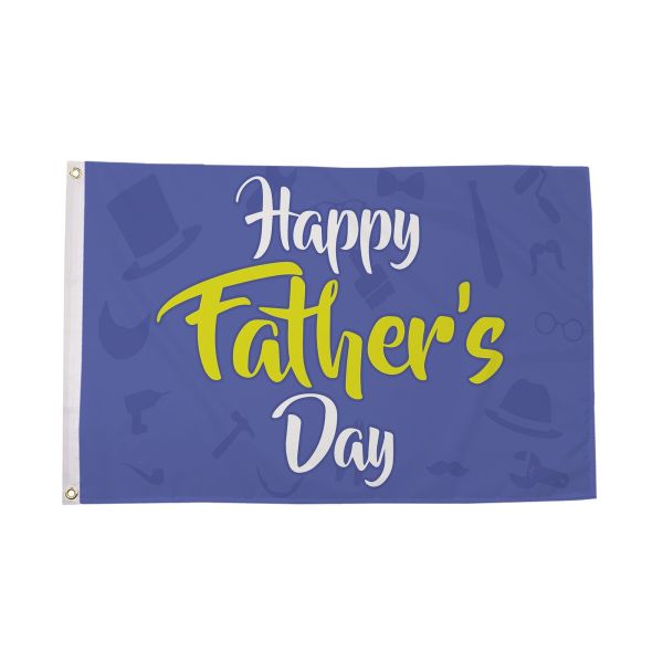 Happy Father's Day Flag