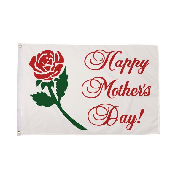 Happy Mothers Day Flag