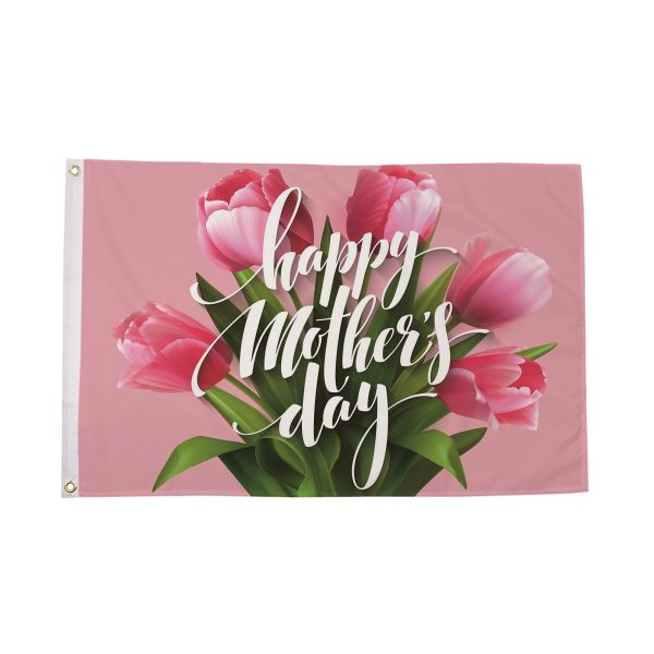 Happy Mothersday Roses Flag