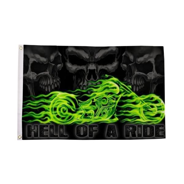 Hell of a Ride Flag