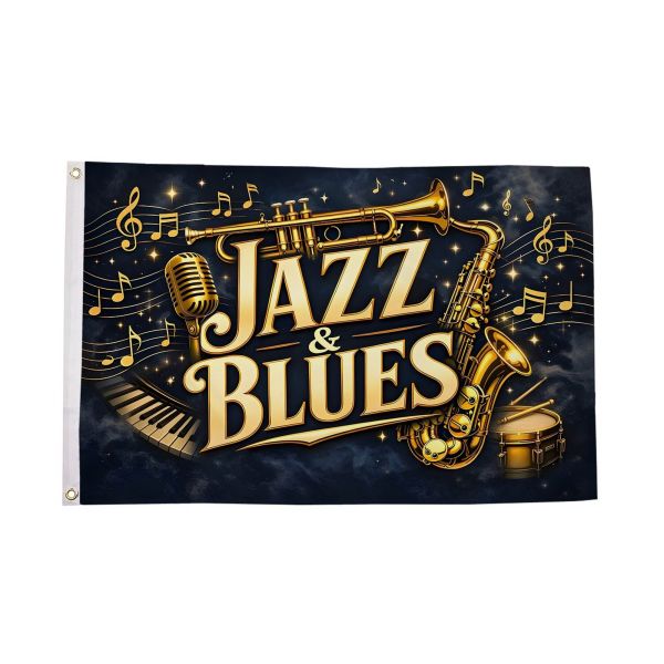 Jazz and Blues Flag