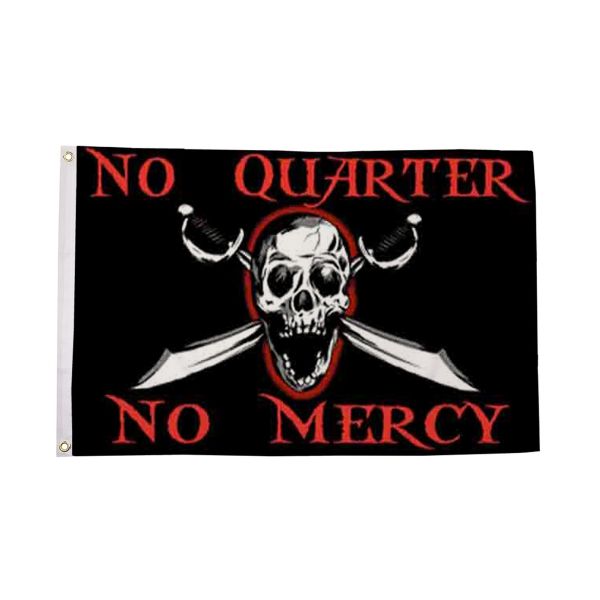 No Quarter No Mercy Flag