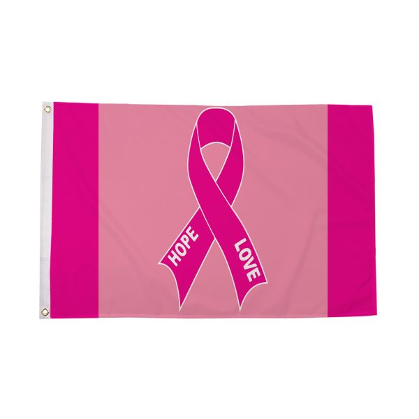 Pink Ribbon Flag