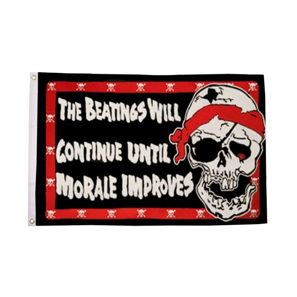 Pirate Beatings Flag