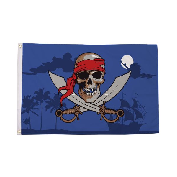Pirate Night Sky Flag