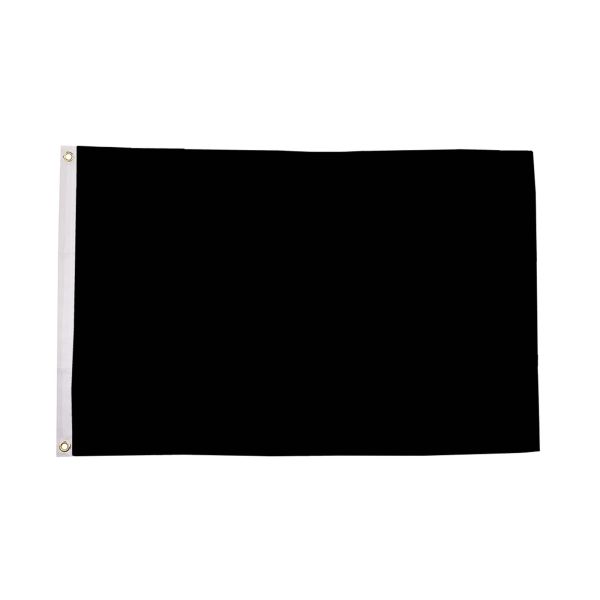 Plain Black Flag