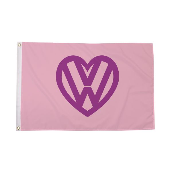 VW Pink Flag