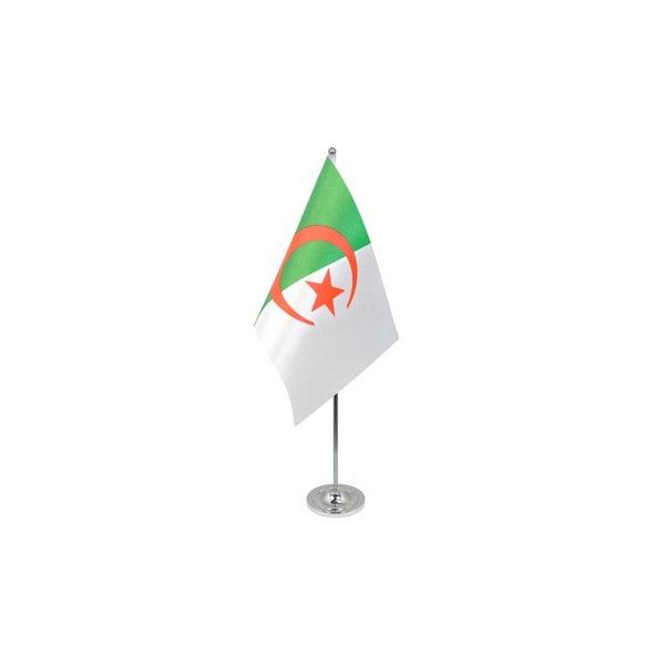 Algeria Satin Table Flag