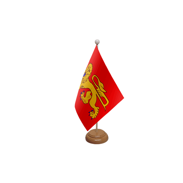 Aquitaine Wooden Table Flag