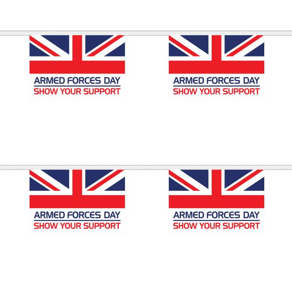 Armed Forces Day Rectangular Bunting