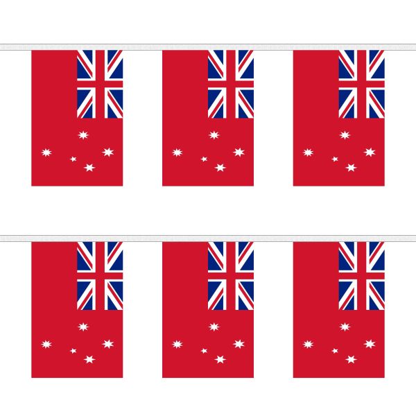 Australia Red Ensign Rectangular Bunting