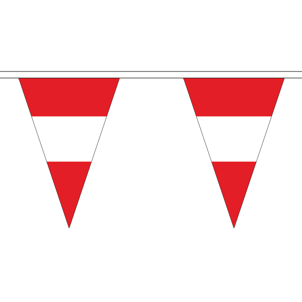 Austria Triangle Bunting