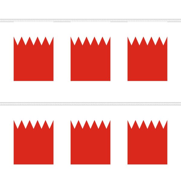 Bahrain Rectangular Bunting