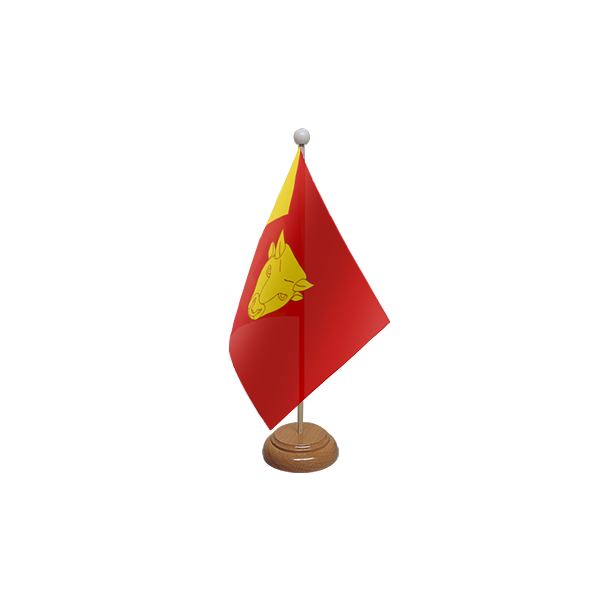 Birmingham Wooden Table Flag