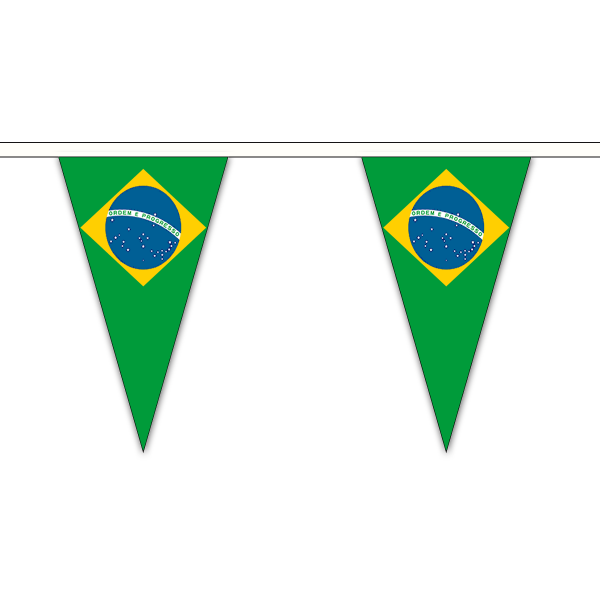 Brazil Triangle Bunting