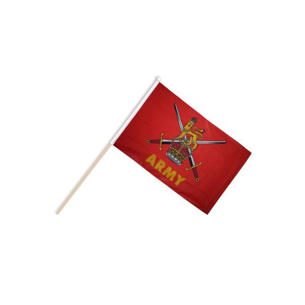 British Army Hand Flags