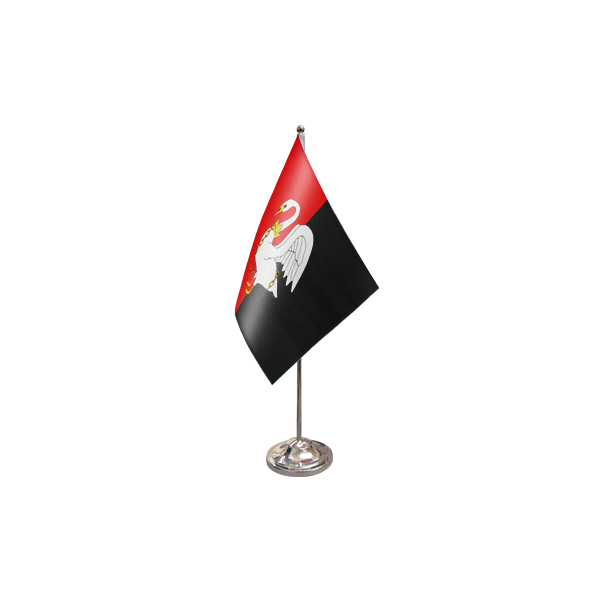 Buckinghamshire New Satin Table Flag