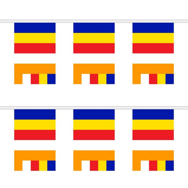 Buddhism Rectangular Bunting
