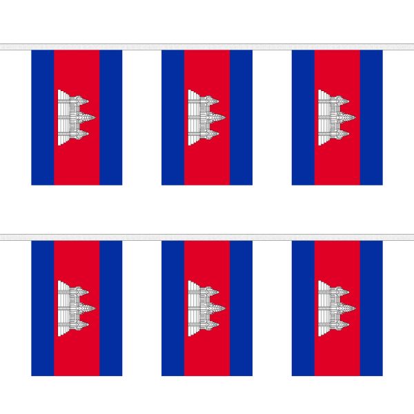 Cambodia Rectangular Bunting