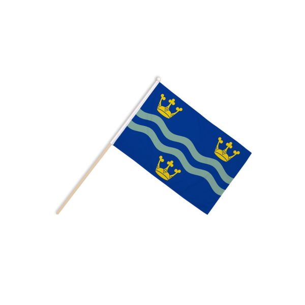 Cambridgeshire Blue Hand Flags