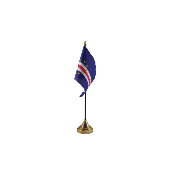 Cape Verde Small Table Flag