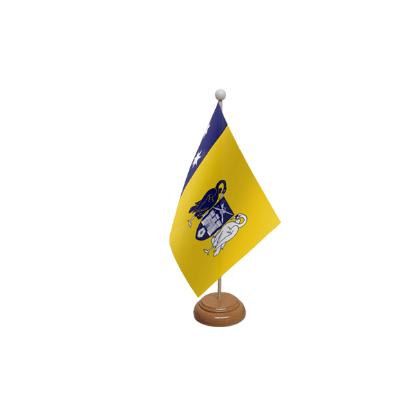 Capital Territory Wooden Table Flag