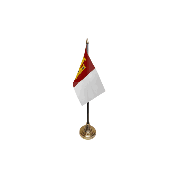 Castilla-La Mancha Small Table Flag