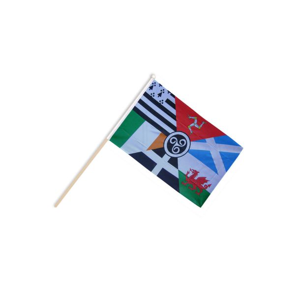 Celtic Nations Hand Flags