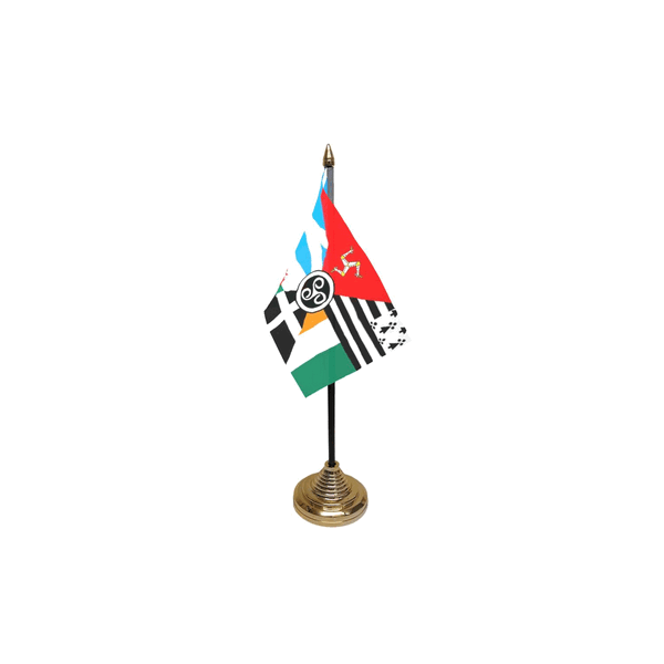 Celtic Nations Small Table Flag