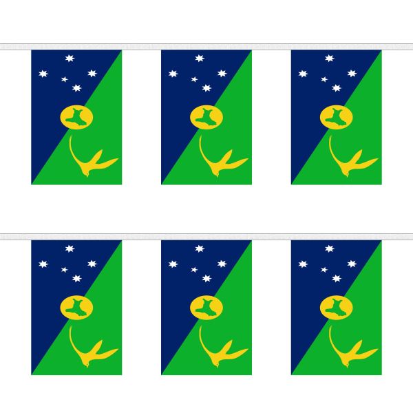 Christmas Island Rectangular Bunting