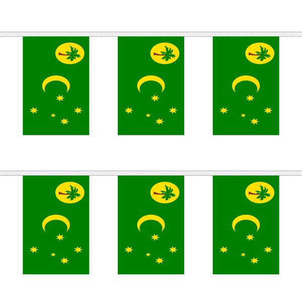 Cocos Keeling Islands Rectangular Bunting