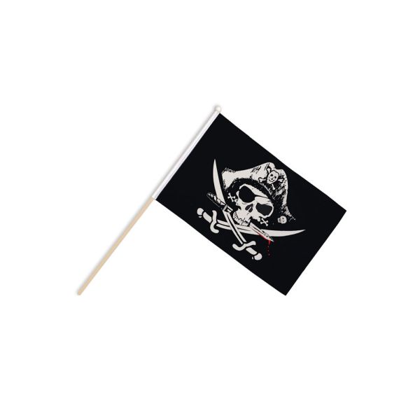 Crossed Sabres Hand Flags