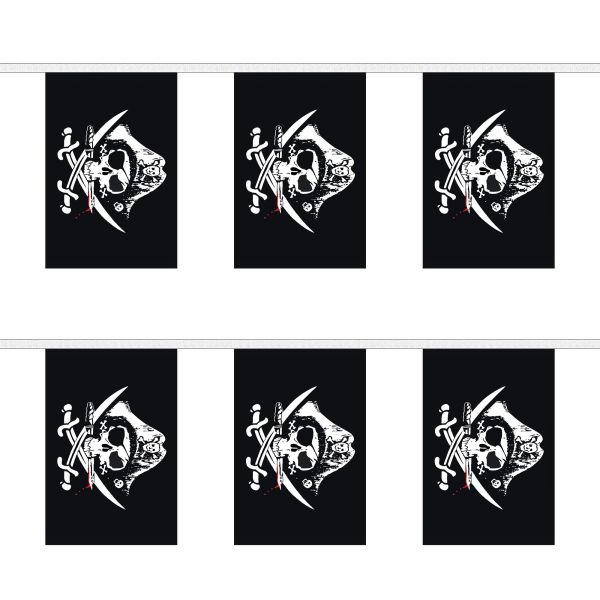 Crossed Sabres Rectangular Bunting
