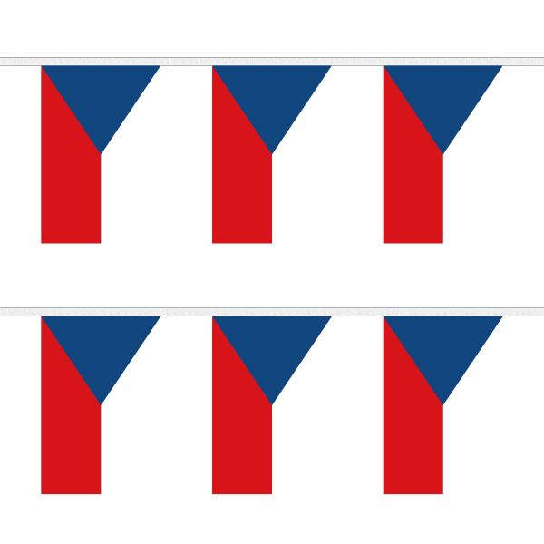 Czech Republic Rectangular Bunting