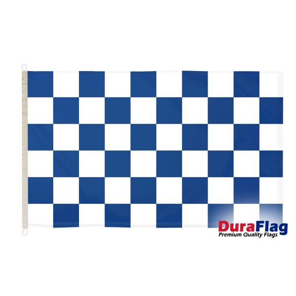 Blue and White Check DuraFlag