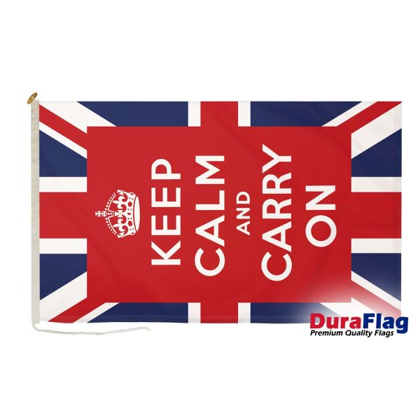 Keep Calm and Carry On (UK) DuraFlag