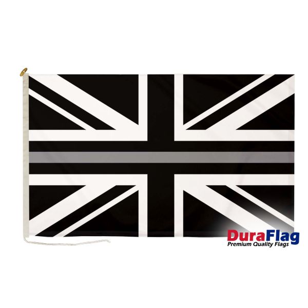 Union Jack Thin Grey Line DuraFlag
