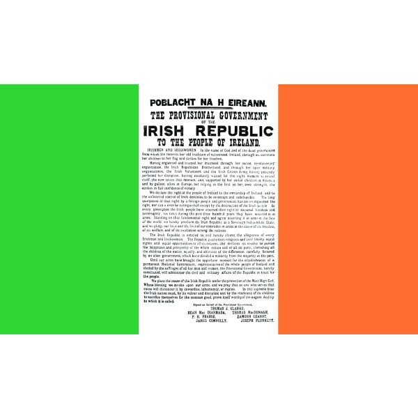 Easter Proclamation Coffin Drape Flag