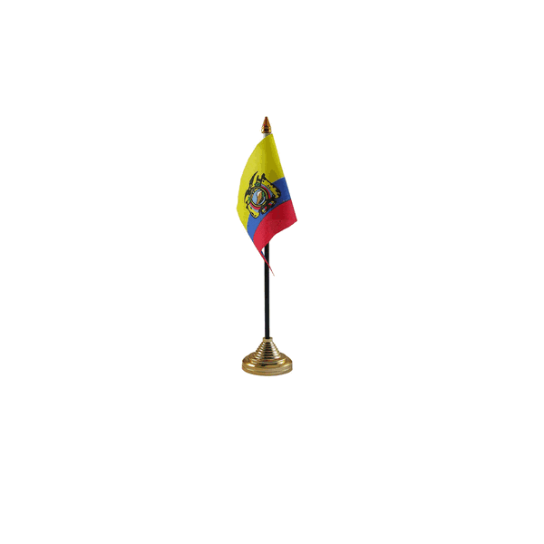 Ecuador Small Table Flag