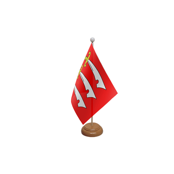 Essex Wooden Table Flag