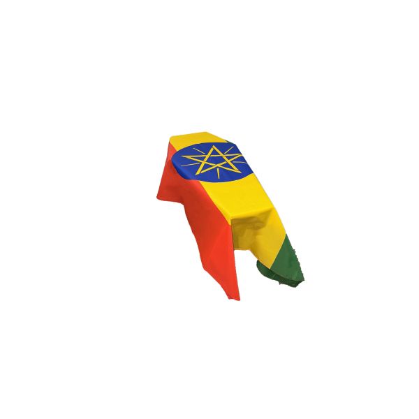 Ethiopia (with star) Coffin Drape Flag