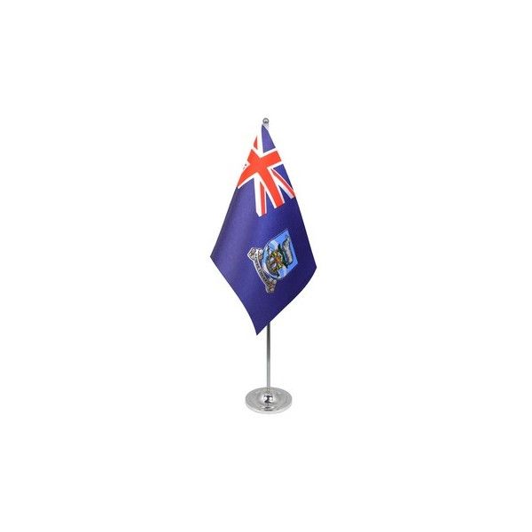 Falkland Islands Satin Table Flag