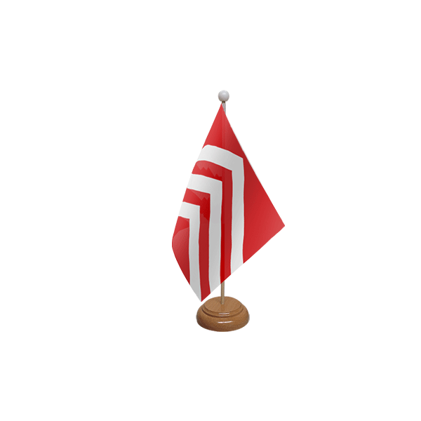 Glamorgan Wooden Table Flag