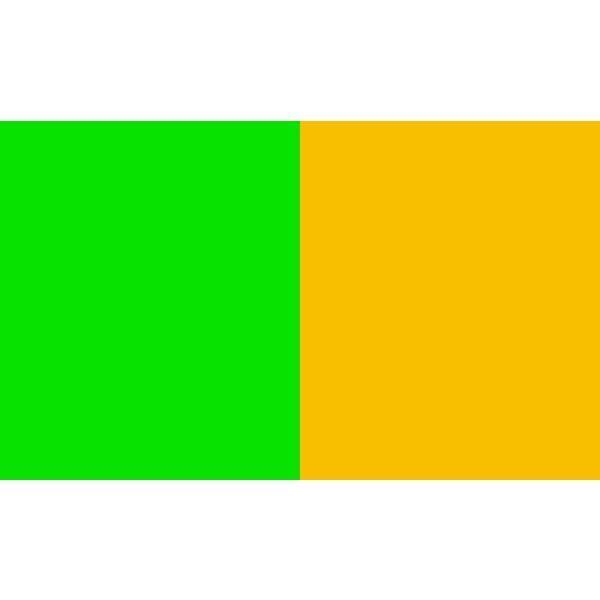Green and Gold Irish County Coffin Drape Flag