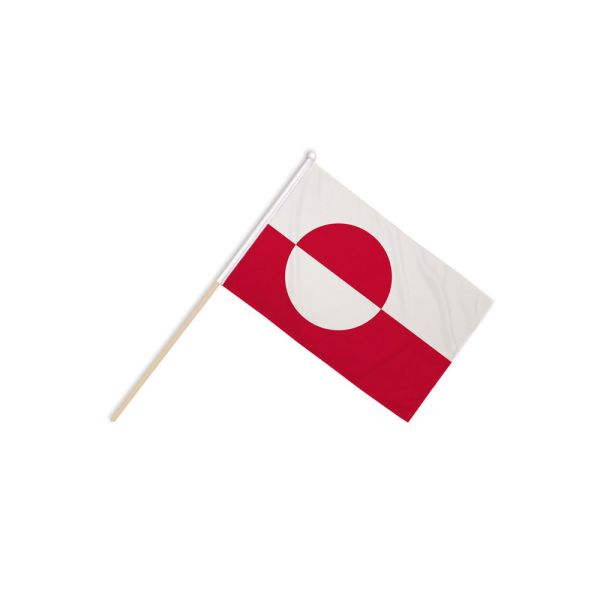 Greenland Hand Flags