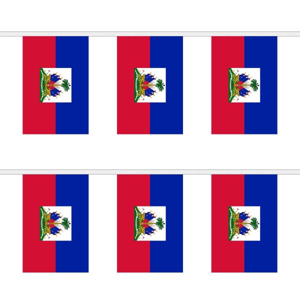 Haiti Crest Rectangular Bunting