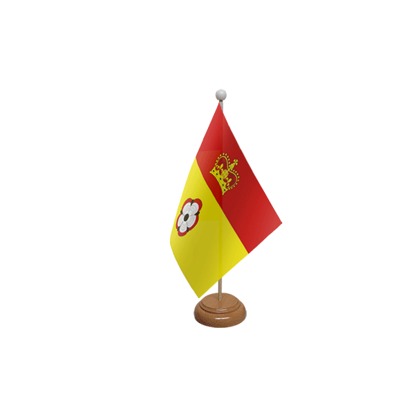 Hampshire Old Wooden Table Flag